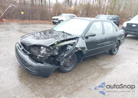 1998 Toyota Corolla Ce z USA, uszkodzony, nr VIN 2T1BR12E1WC095552